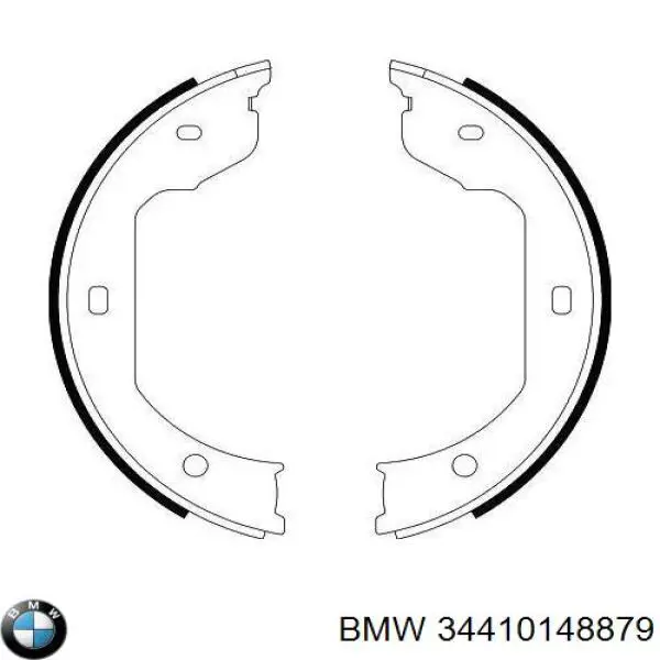 Колодки ручника 34410148879 BMW