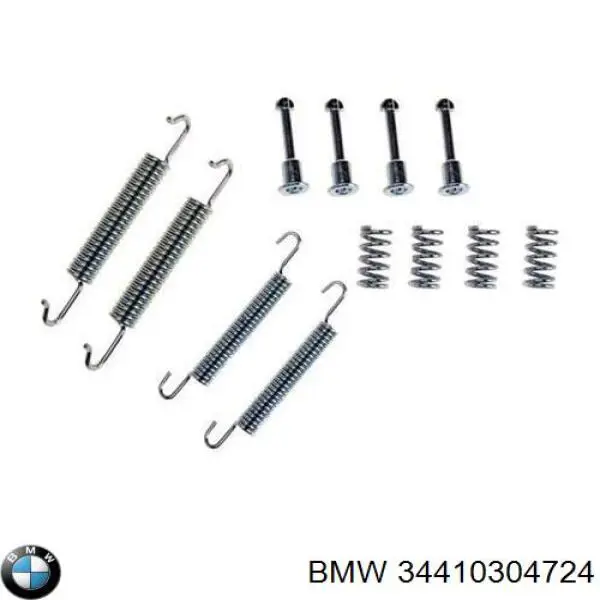 Монтажний комплект задніх барабанних колодок 34410304724 BMW