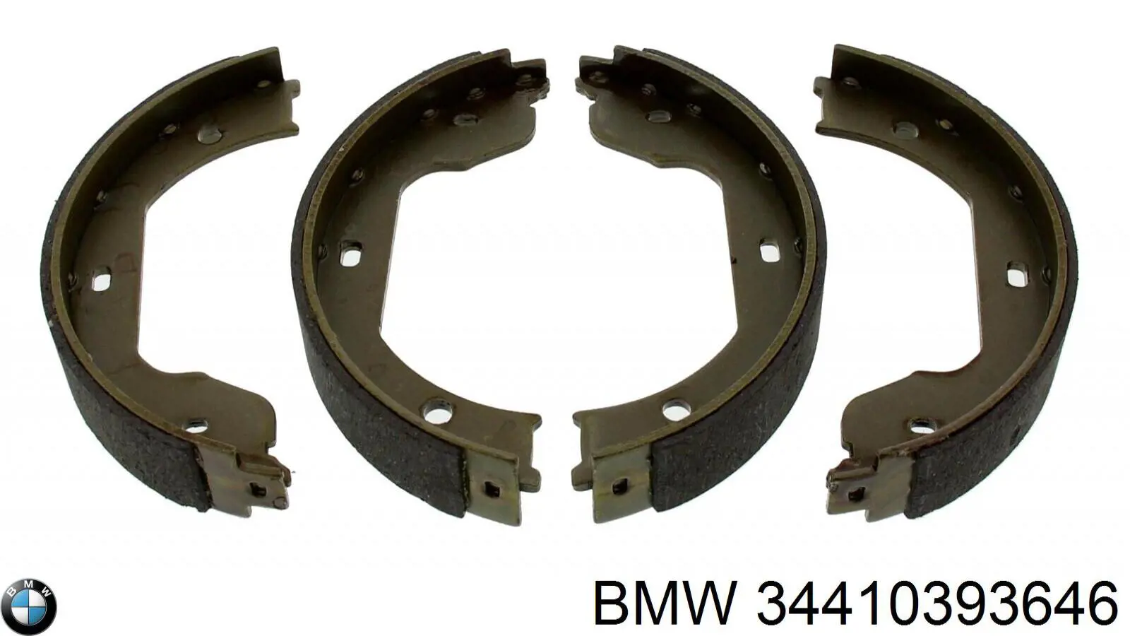 Колодки ручника / стоянкового гальма BMW 34410393646 ціна, від 23.98 USD