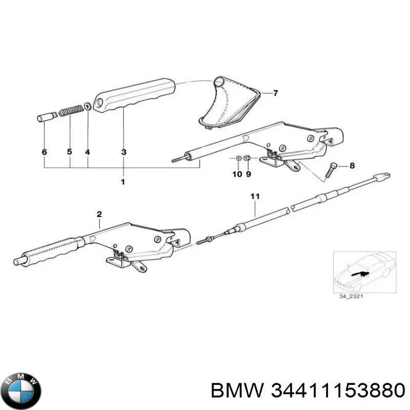  BMW 34411153880 ціна, від 19.44 USD