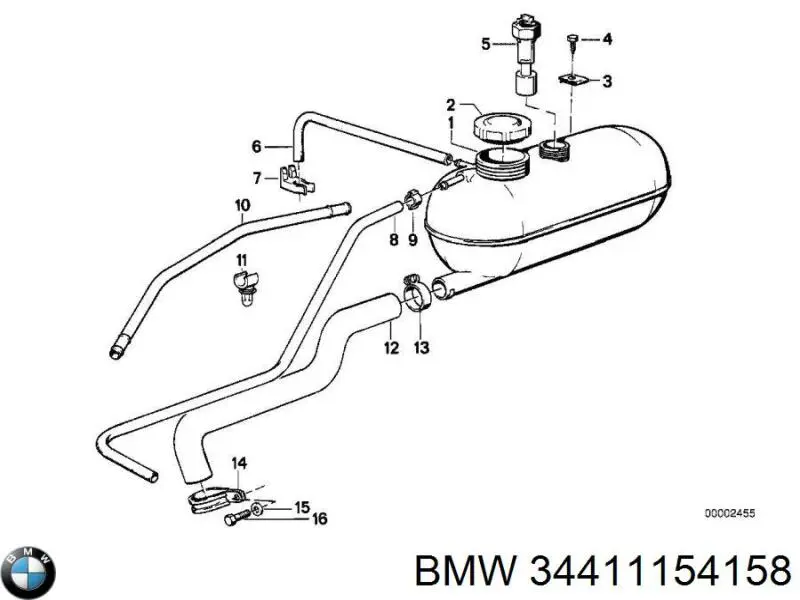  34411154158 BMW
