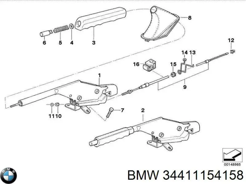 Купити 34411154158 BMW 