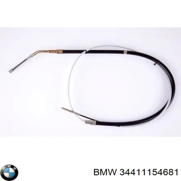 Купити 34411154681 BMW Трос ручного гальма задній, правий/лівий