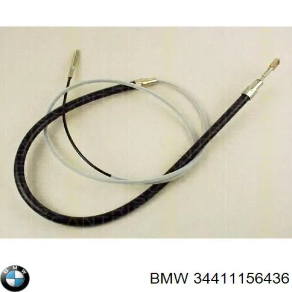 Купити 34411156436 BMW Трос ручного гальма задній, правий/лівий
