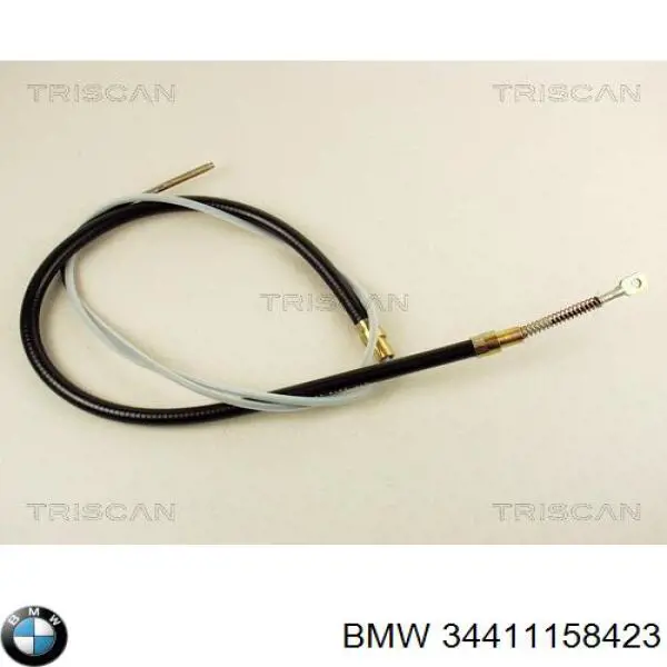 Трос ручного гальма задній, правий/лівий 34411158423 BMW