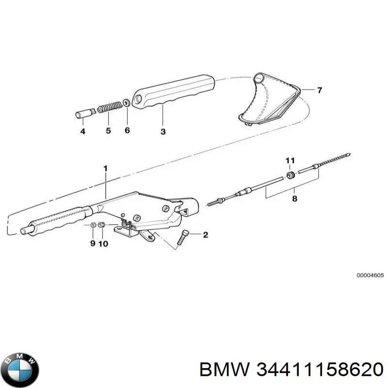 34411158620 BMW 