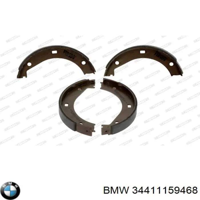 Колодки ручника / стоянкового гальма BMW 34411159468 ціна, від 16.43 USD