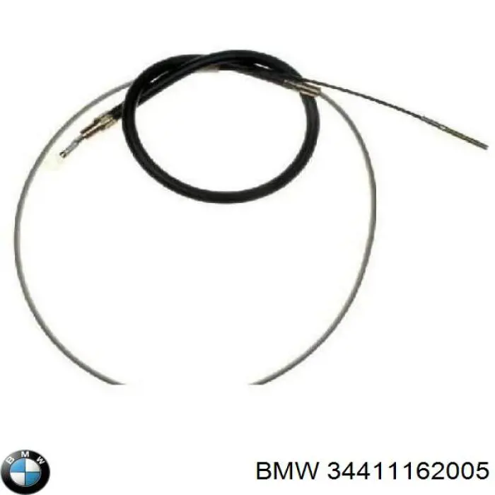 34411162005 BMW Трос ручного гальма задній, правий/лівий