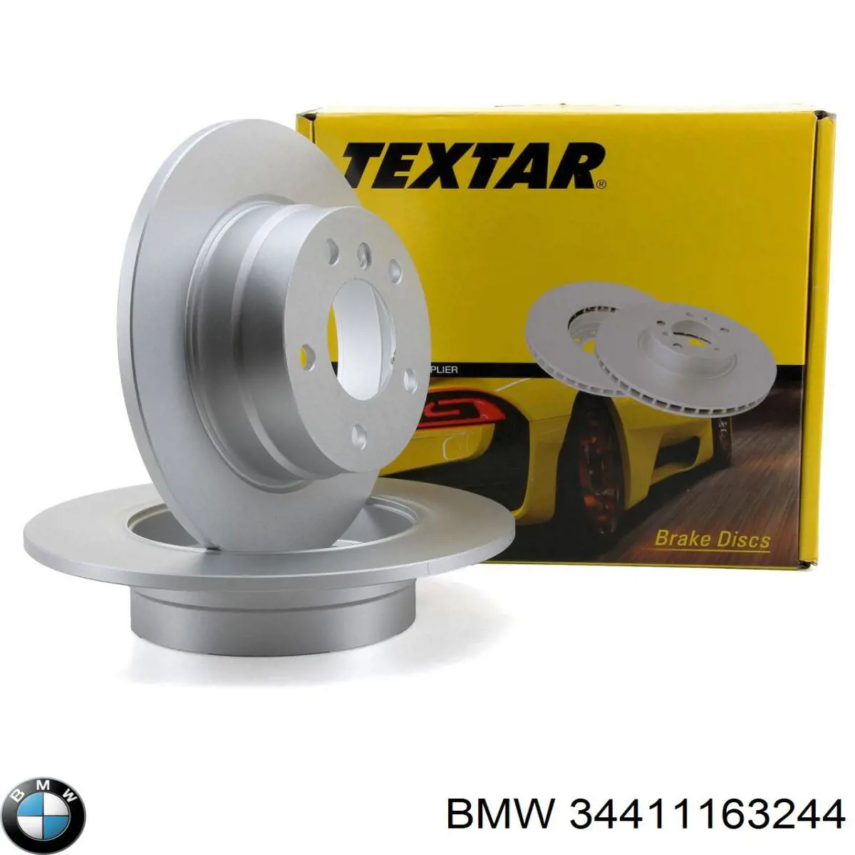 Колодки стоянкового гальма BMW 34411163244