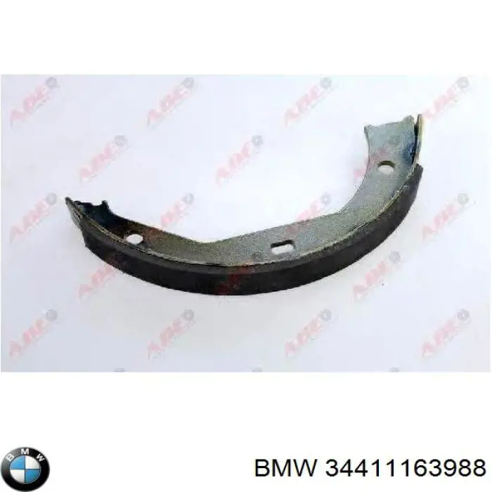 34411163988 BMW Гальмівні колодки ручника
