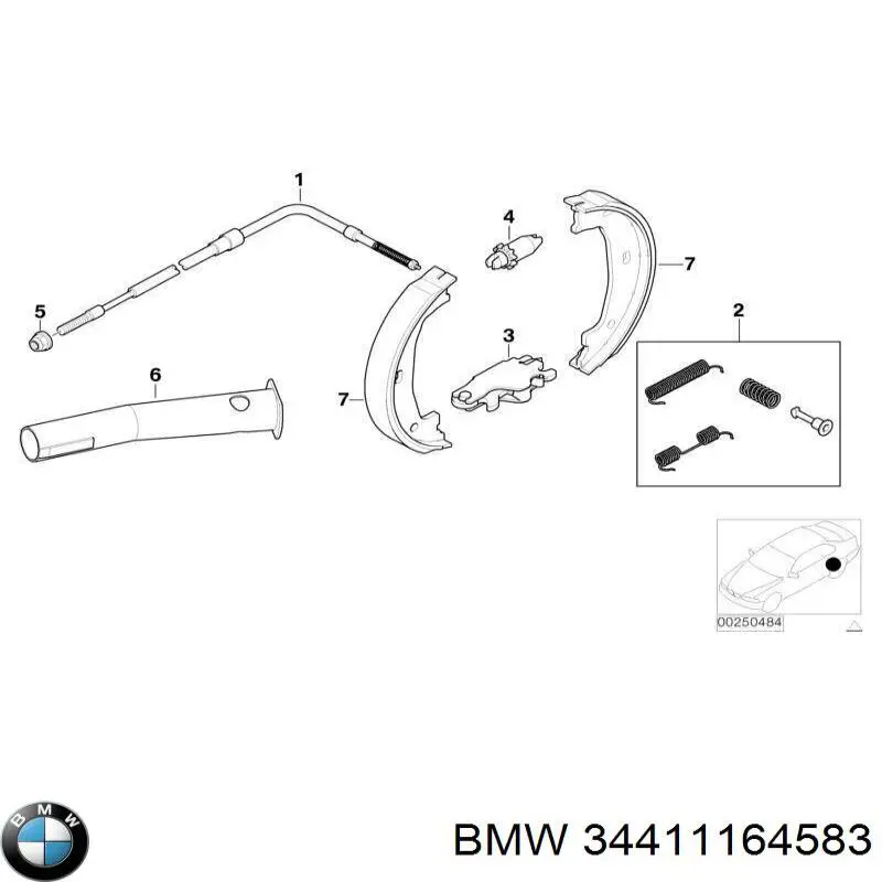 Купити 34411164583 BMW 