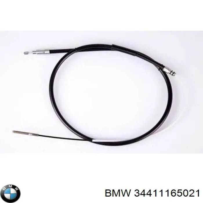 34411165021 BMW Трос стоянкового гальма задній правий
