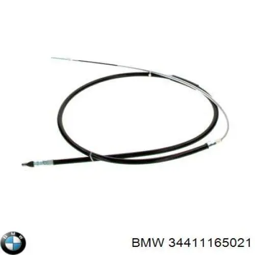 Купити 34411165021 BMW Трос ручного гальма задній, правий