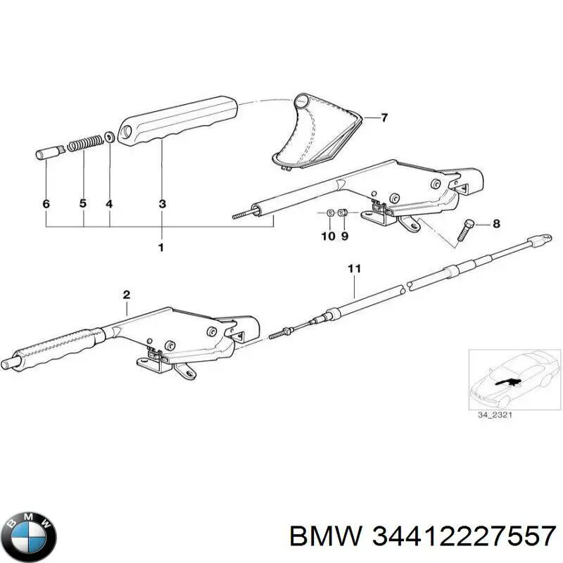  34412227557 BMW