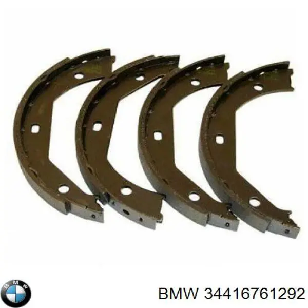 34416761292 BMW Гальмівні колодки ручника
