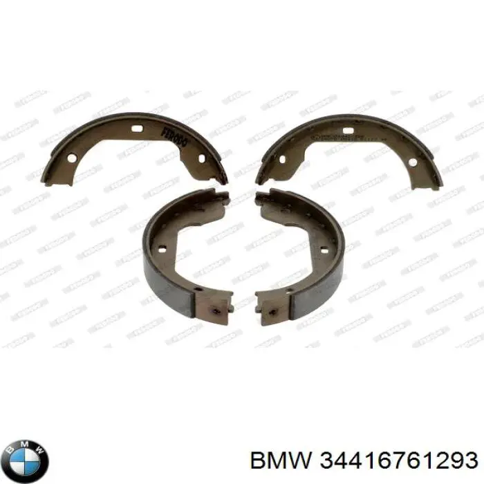 Колодки ручника 34416761293 BMW