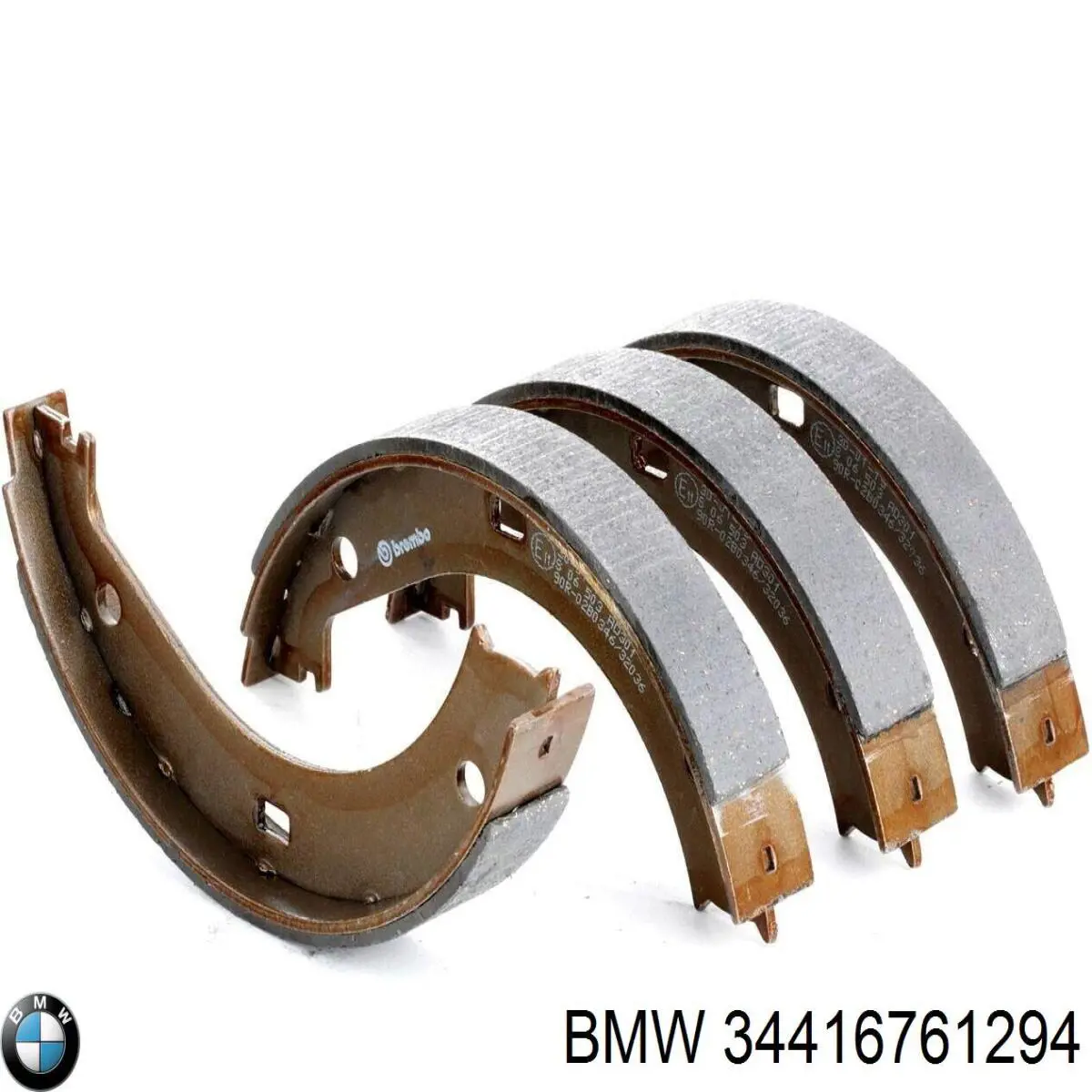 Колодки ручника / стоянкового гальма BMW 34416761294 ціна, від 16.24 USD