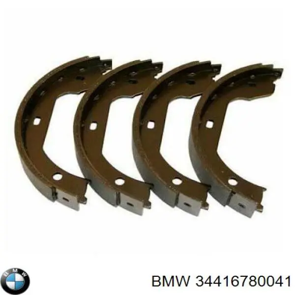 Колодки ручника 34416780041 BMW