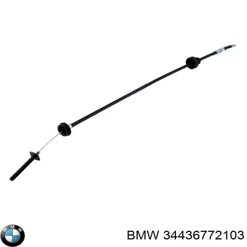 Трос стоянкового гальма задній лівий BMW 34436772103 ціна, від 28.74 USD