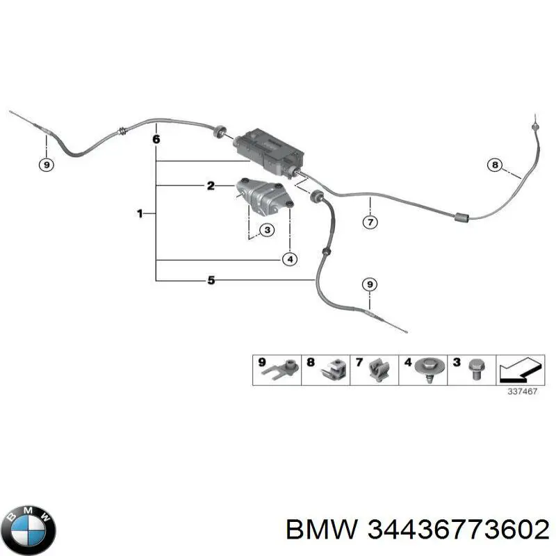 Купити 34436773602 BMW 