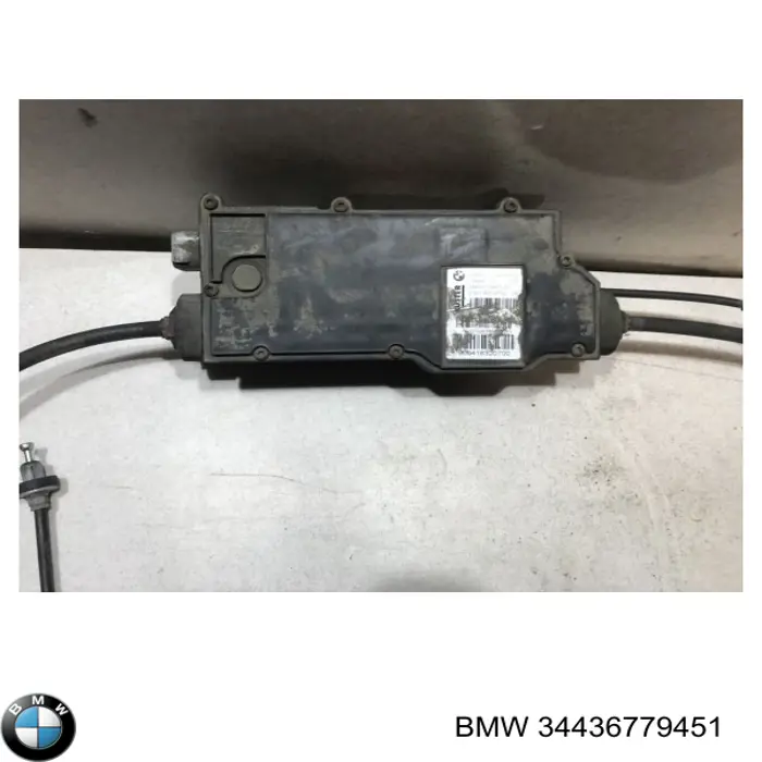 Електропривод ручного гальма 34436779451 BMW