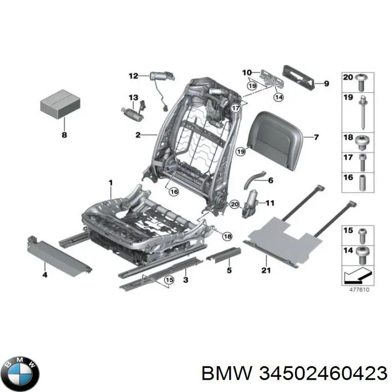 Блок АБС 34502460423 BMW