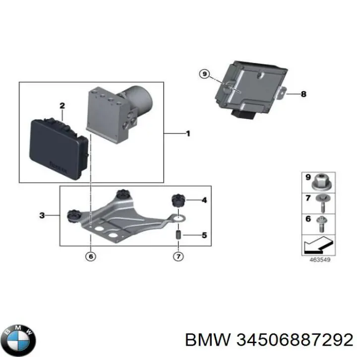  BMW 34506869135 ціна, від 253.45 USD