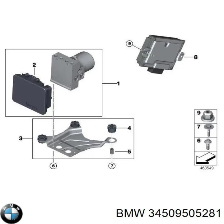  34509505281 BMW