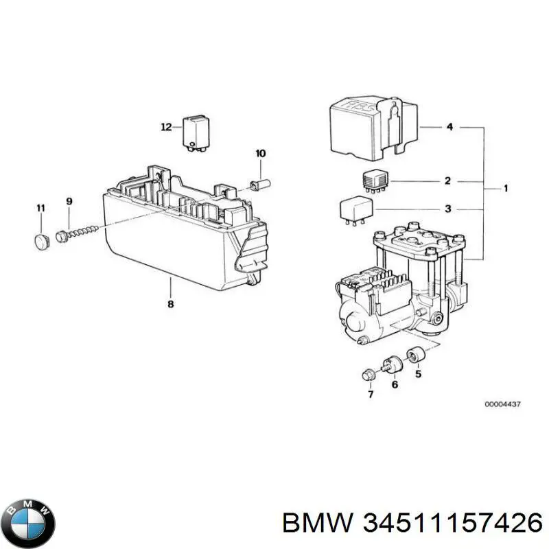  34511157426 BMW