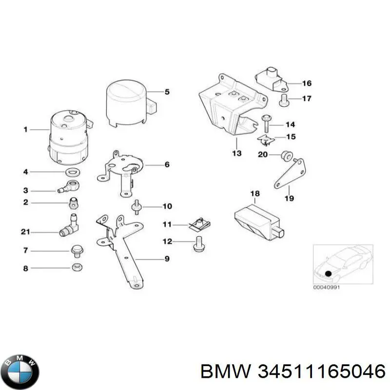 34511166087 BMW 