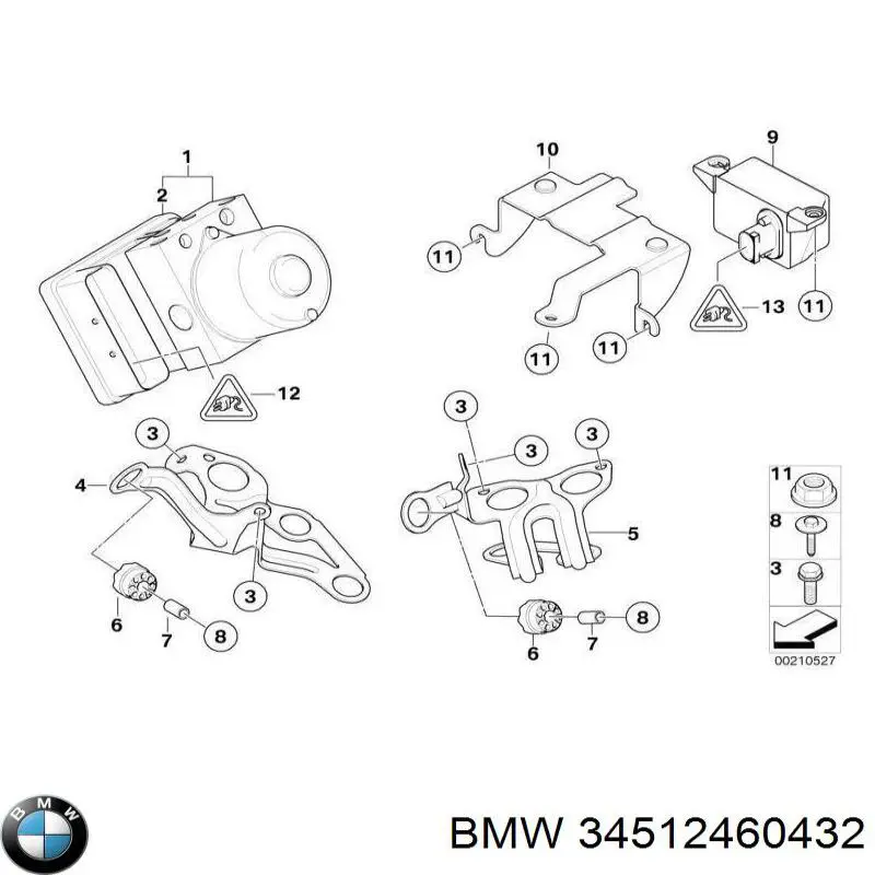  BMW 34512460432 ціна, від 3931.49 USD