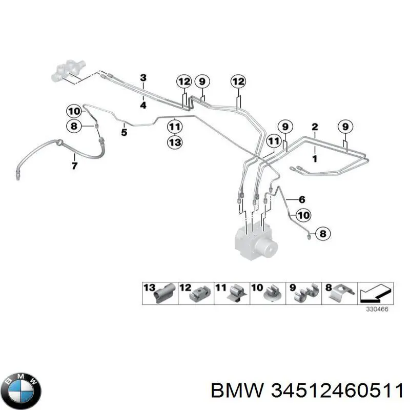Блок АБС гідравлічний BMW 34516793949 ціна, від 253.45 USD