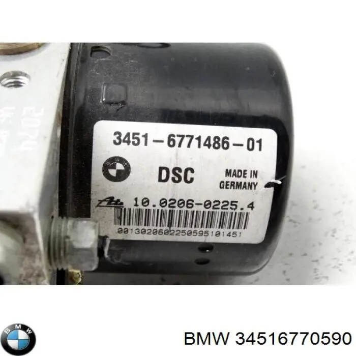 34516770590 BMW блок керування абс (abs)