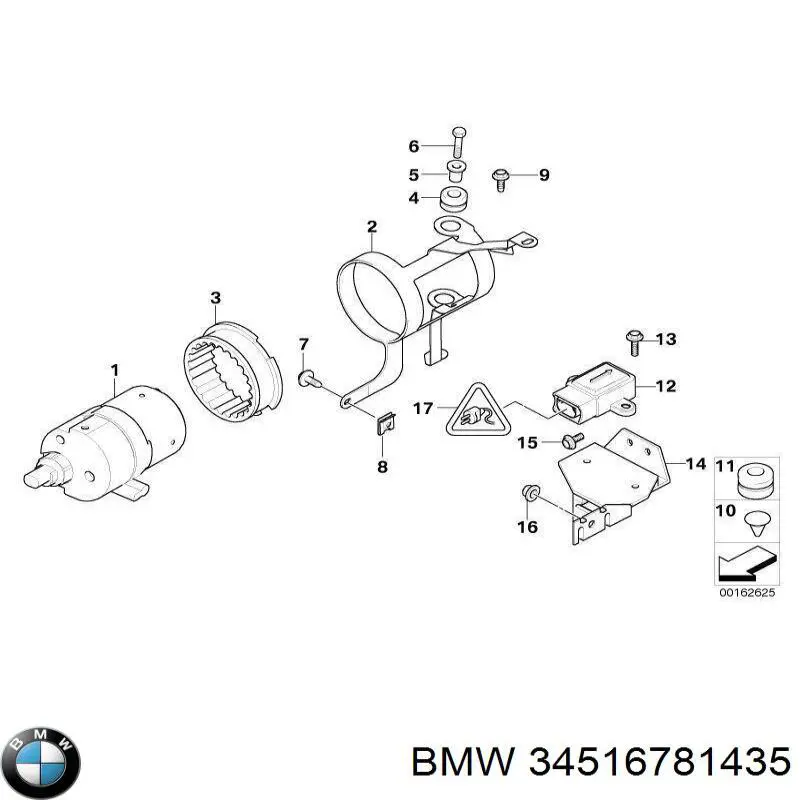 Компресор кондиціонера 34516781435 BMW