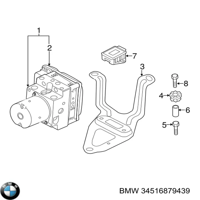 Купити 34516879439 BMW Гідроблок АБС