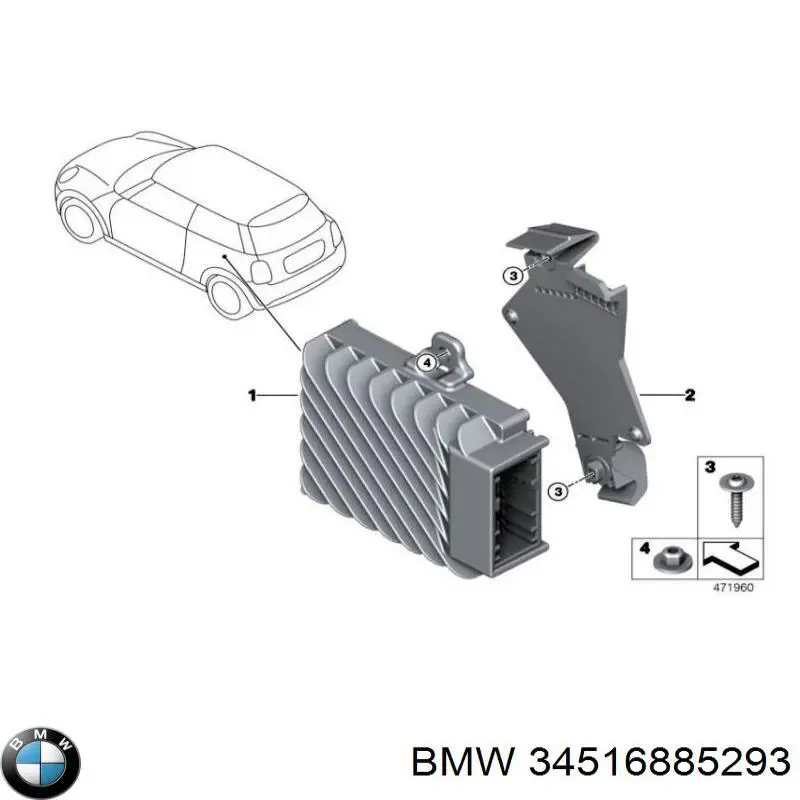 Блок АБС гідравлічний BMW 34517915662 ціна, від 359.10 USD