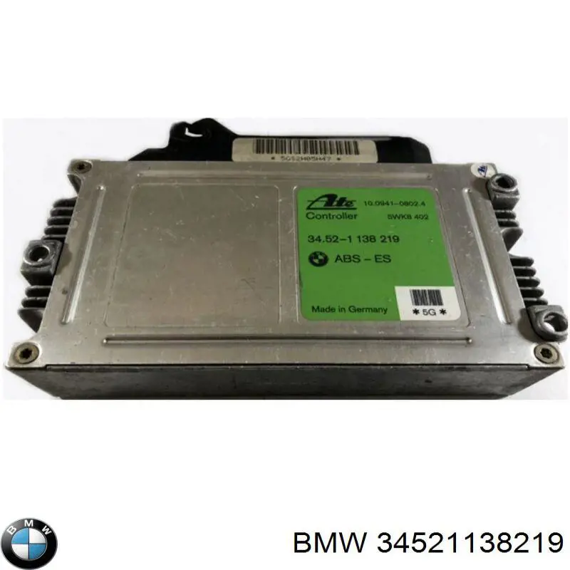 34521138219 BMW Модуль керування (ЕБУ) АБС (ABS)