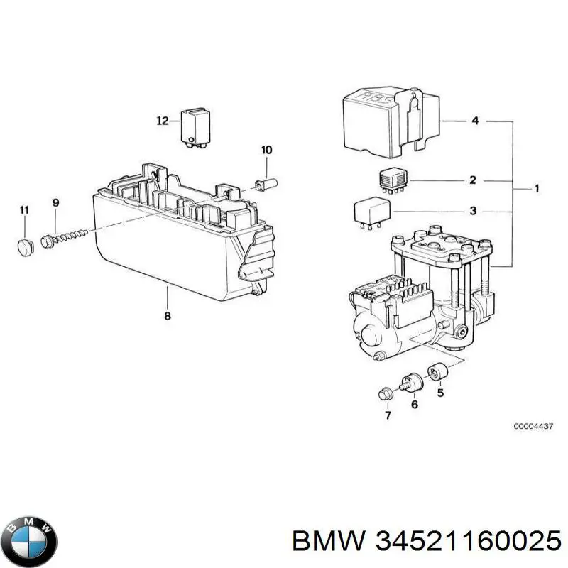 34521090157 BMW 