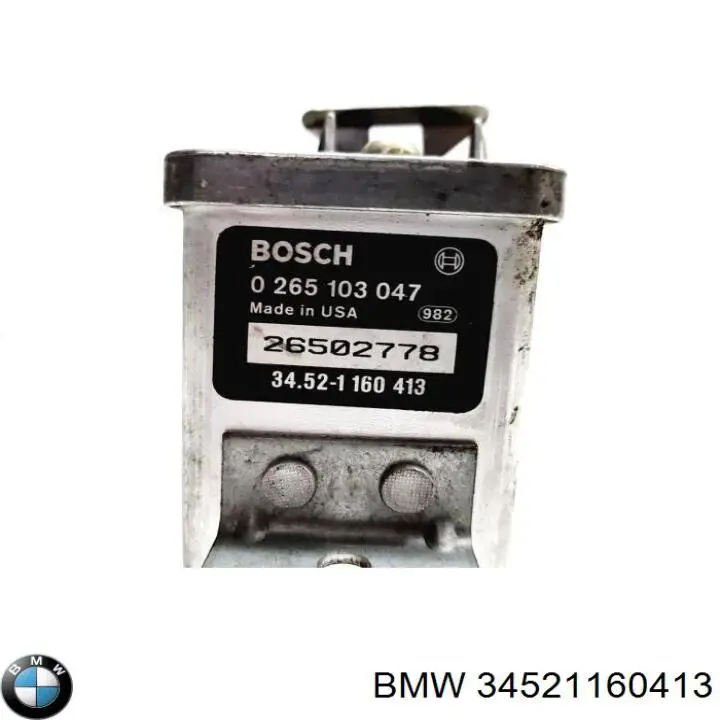 34521160413 BMW Модуль керування (ЕБУ) АБС (ABS)