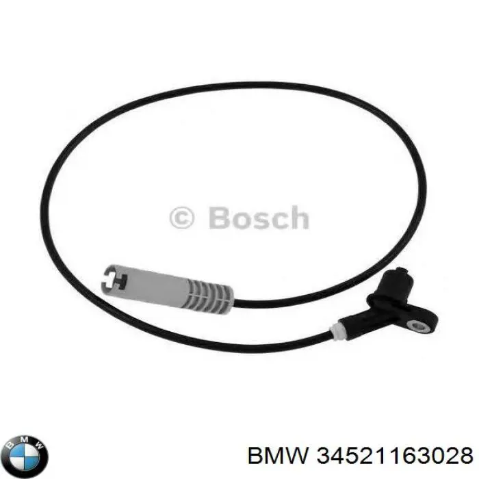 34521163028 BMW датчик абс (abs задній)