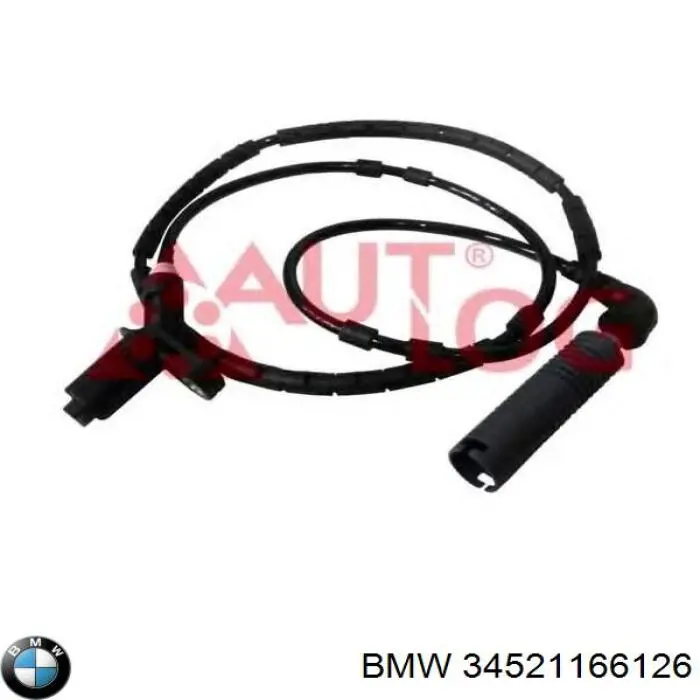 34521166126 BMW датчик абс (abs задній)