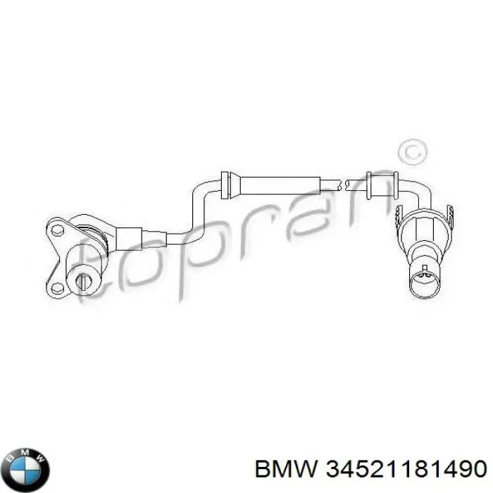 Датчик АБС (ABS) задній BMW 34521179830 ціна, від 108.16 USD
