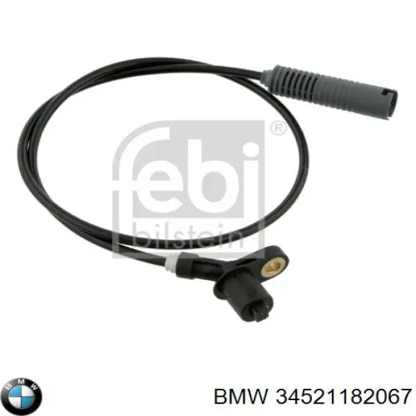 34521182067 BMW датчик абс (abs задній)