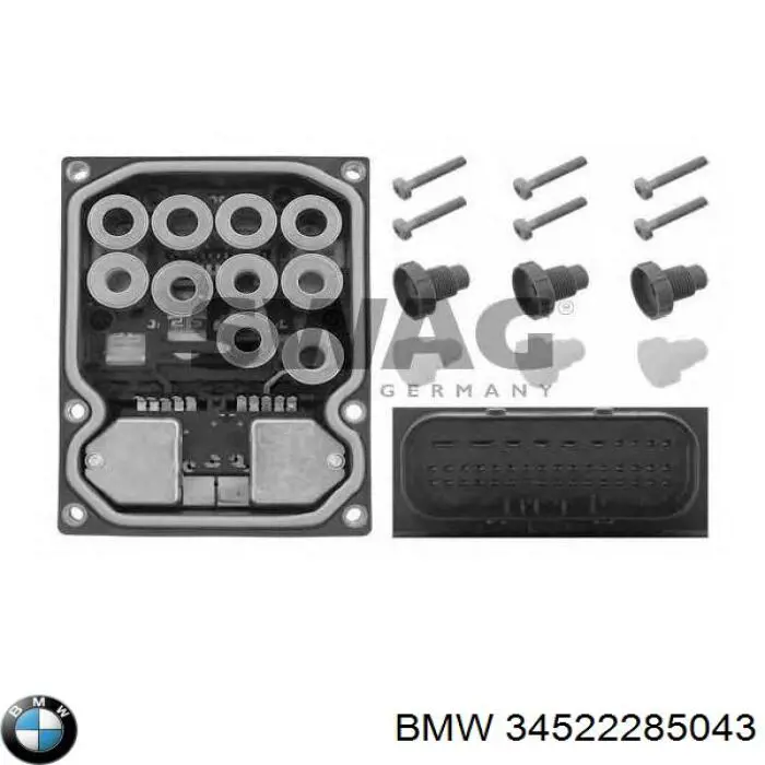 Модуль (блок ЕБУ) управління АБС (ABS) BMW 34522285043 ціна, від 92.32 USD