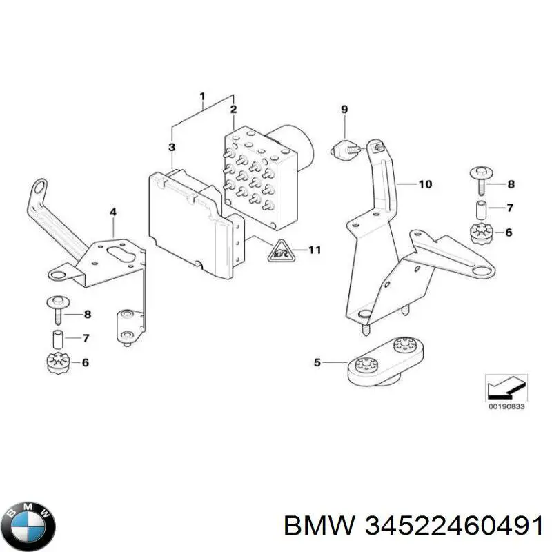 34522460491 BMW 