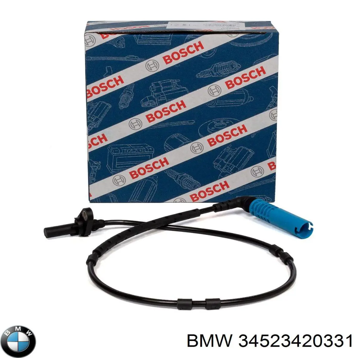34523420331 BMW Датчик АБС (ABS) задній