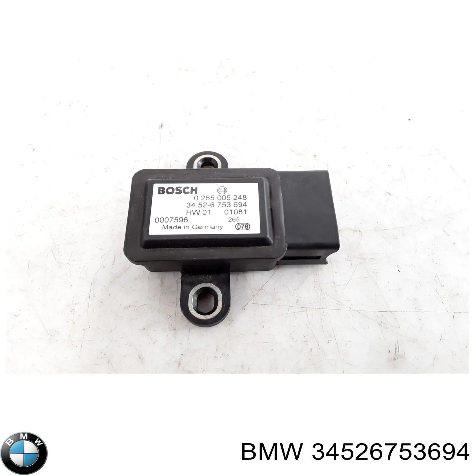Купити 34526753694 BMW Датчик поперечного прискорення (ESP)