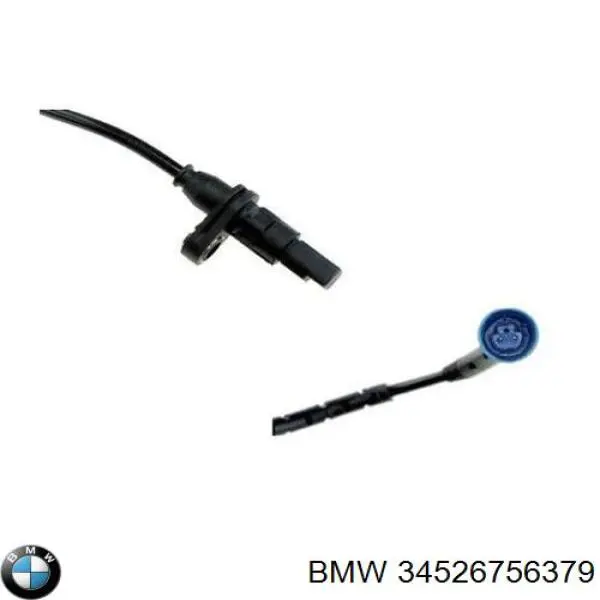 34526756379 BMW датчик абс (abs передній)