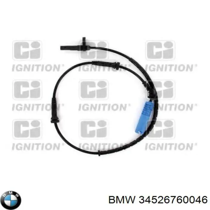 Купити 34526760046 BMW Датчик АБС (ABS) задній