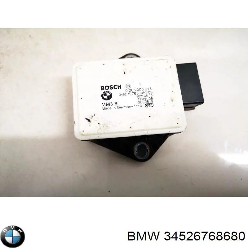 Датчик поздовжнього прискорення на BMW X6 (E72)